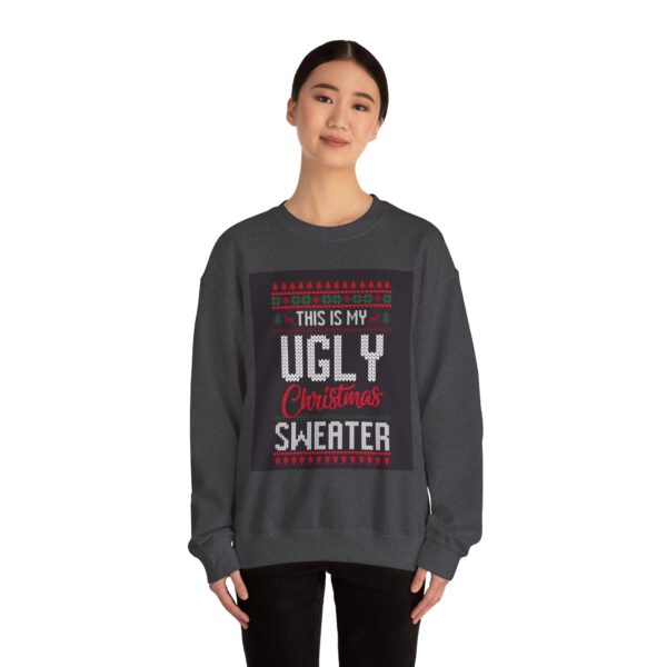 Ugly Christmas Sweatshirt - This Is My Holiday Crewneck - Image 28