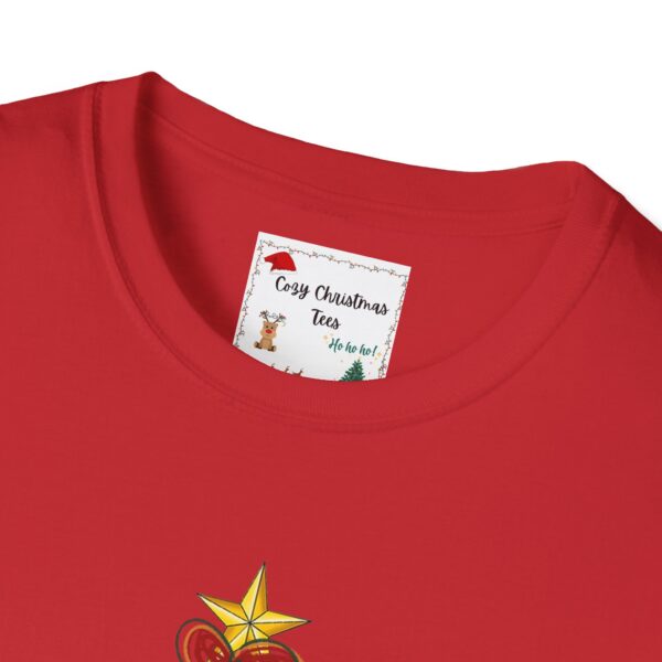 Festive Christmas Tree Unisex T-Shirt - Softstyle Holiday Tee - Image 27