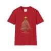 Festive Christmas Tree Unisex T-Shirt - Softstyle Holiday Tee - Image 49
