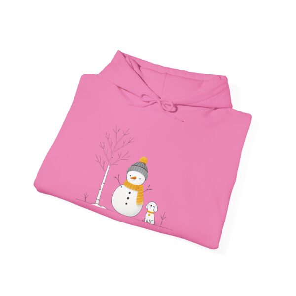 Cozy Snowman & Dog Hoodie - Perfect for Winter Celebrations - Image 12