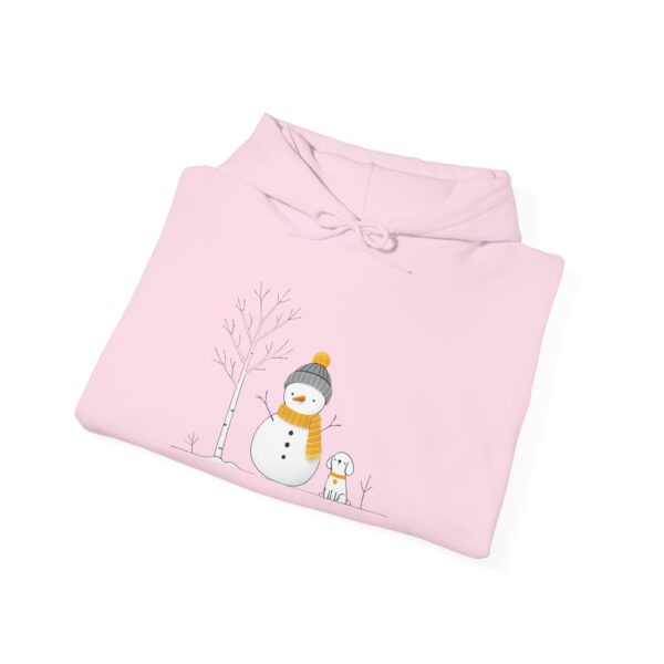 Cozy Snowman & Dog Hoodie - Perfect for Winter Celebrations - Image 8