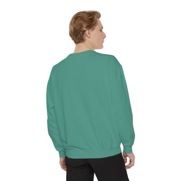 Merry Christmas Unisex Garment-Dyed Sweatshirt - Image 8