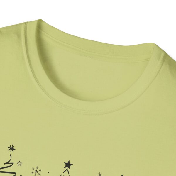 Merry Christmas Unisex Softstyle T-Shirt - Festive Holiday Tee with Christmas Trees - Image 23