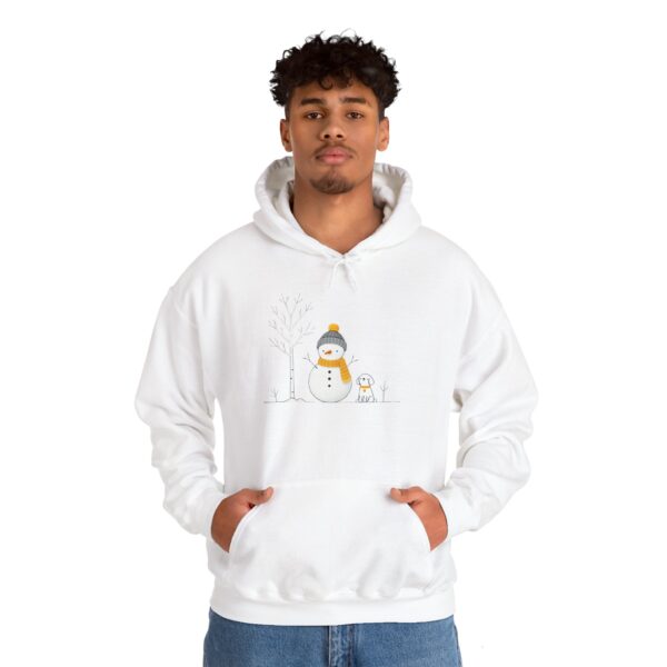 Cozy Snowman & Dog Hoodie - Perfect for Winter Celebrations - Image 21