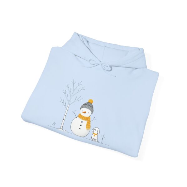 Cozy Snowman & Dog Hoodie - Perfect for Winter Celebrations - Image 29