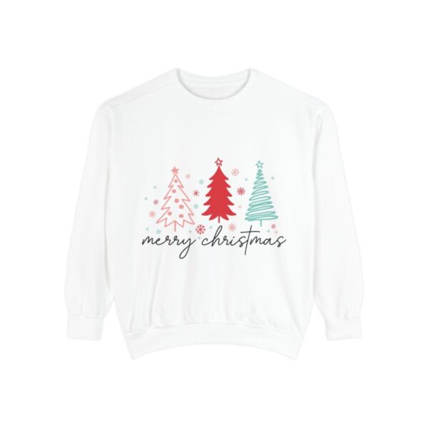 Merry Christmas Unisex Garment-Dyed Sweatshirt