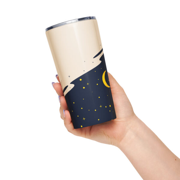 Tapered stainless steel tumbler - Image 3